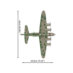 Cobi 5749 II WW Boeing B-17F Flying Fortress, 1:48, 1376 k, 2 f EXECUTIVE EDITION