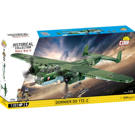 Cobi 5754 II WW Dornier DO 17Z-2, 1:32, 1383 k, 2 f