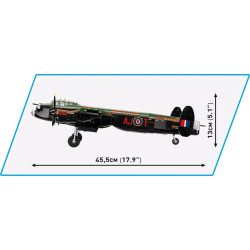 Cobi 5758 II WW Avro Lancaster B. III Dambuster, 1:48, 1747 k, 3 f EXECUTIVE EDITION