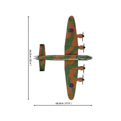Cobi 5758 II WW Avro Lancaster B. III Dambuster, 1:48, 1747 k, 3 f EXECUTIVE EDITION