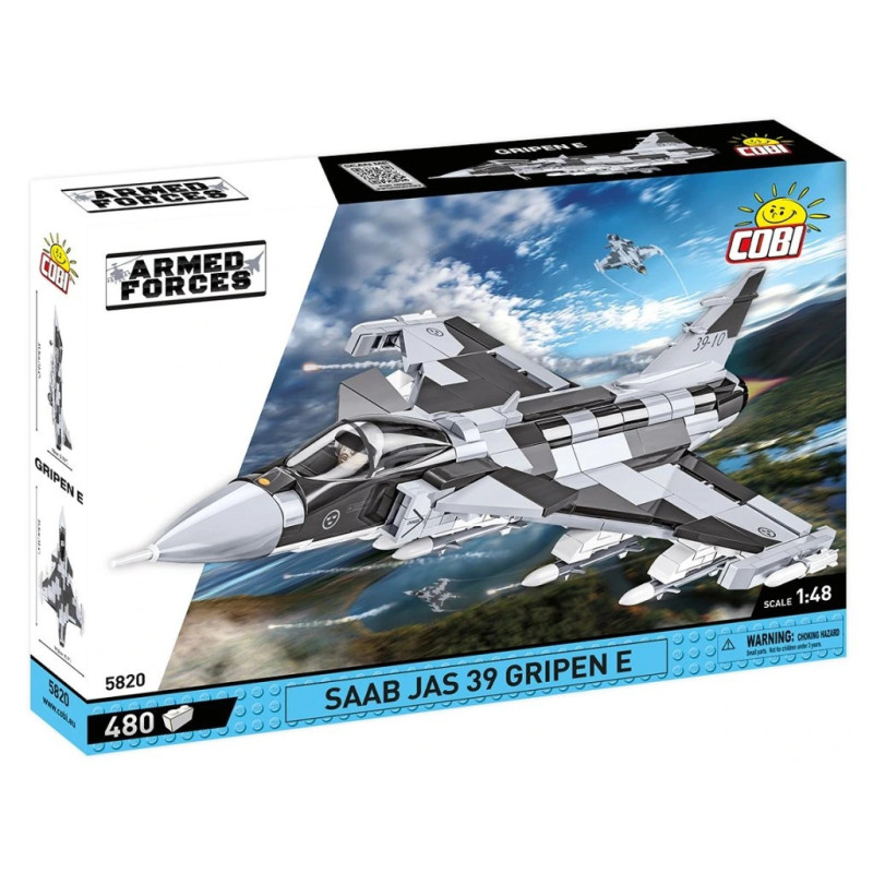 Cobi 5820 Armed Forces SAAB JAS 39 Gripen E, 1:48, 480 k