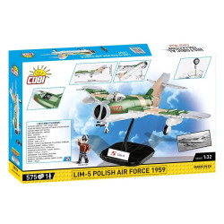 Cobi 5824 Cold War LIM-5 polské letectvo 1959, 1:32, 575 k, 1 f