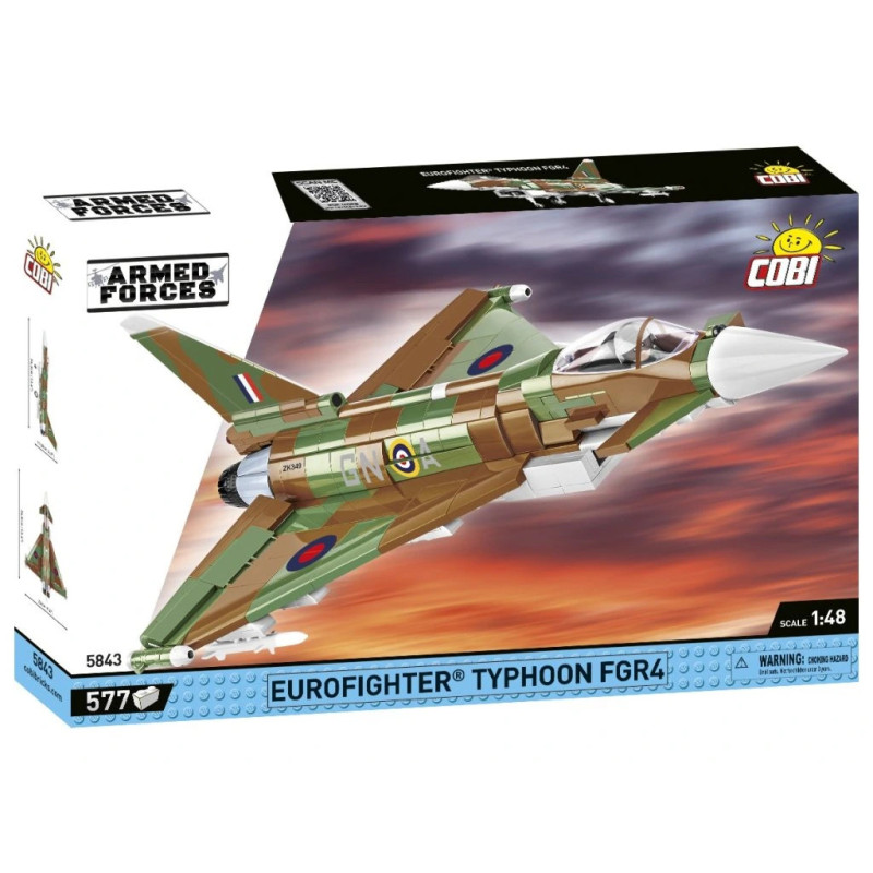 Cobi 5843 Armed Forces Eurofighter Typhoon FGR4 GiNA, 1:48, 577 k