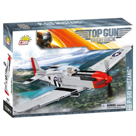 Cobi 5846 Top GUN P-51 D Mustang, 1:32, 350 k, 1 f