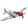 Cobi 5846 Top GUN P-51 D Mustang, 1:32, 350 k, 1 f
