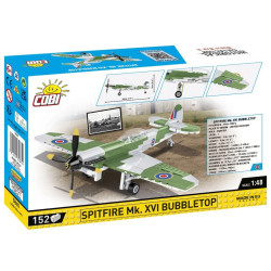 Cobi 5865 II WW Spitfire Mk. XVI Bubbletop, 1:48, 152k