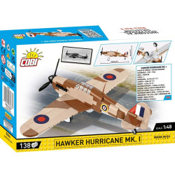 Cobi 5866 II WW Hawker Hurricane Mk. I, 1:48, 138 k