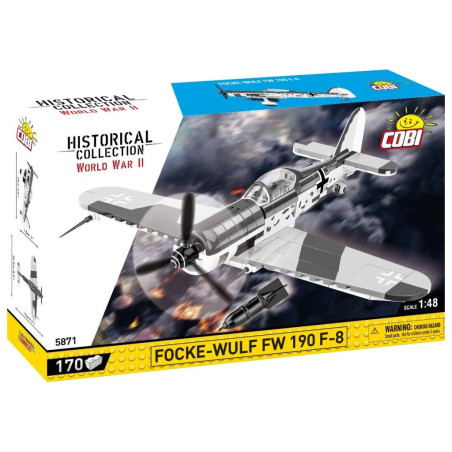 Cobi 5871 II WW Focke-Wulf Fw 190 F-8, 1:48, 170 k