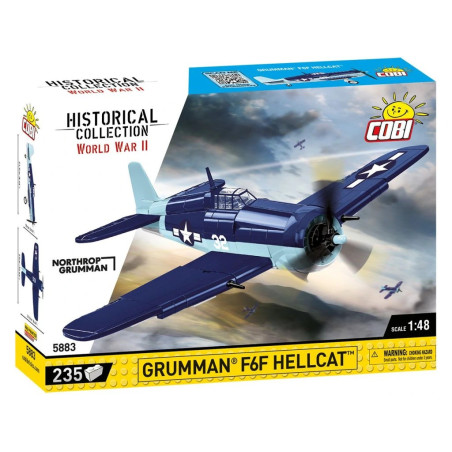 Cobi 5883 II WW Grumman F6F Hellcat, 1:48, 235 k