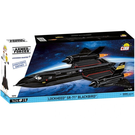 Cobi 5890 Lockheed SR-71 Blackbird, 1:48, 1424 k, 2 f, EXECUTIVE EDITION