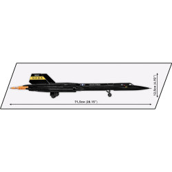 Cobi 5890 Lockheed SR-71 Blackbird, 1:48, 1424 k, 2 f, EXECUTIVE EDITION
