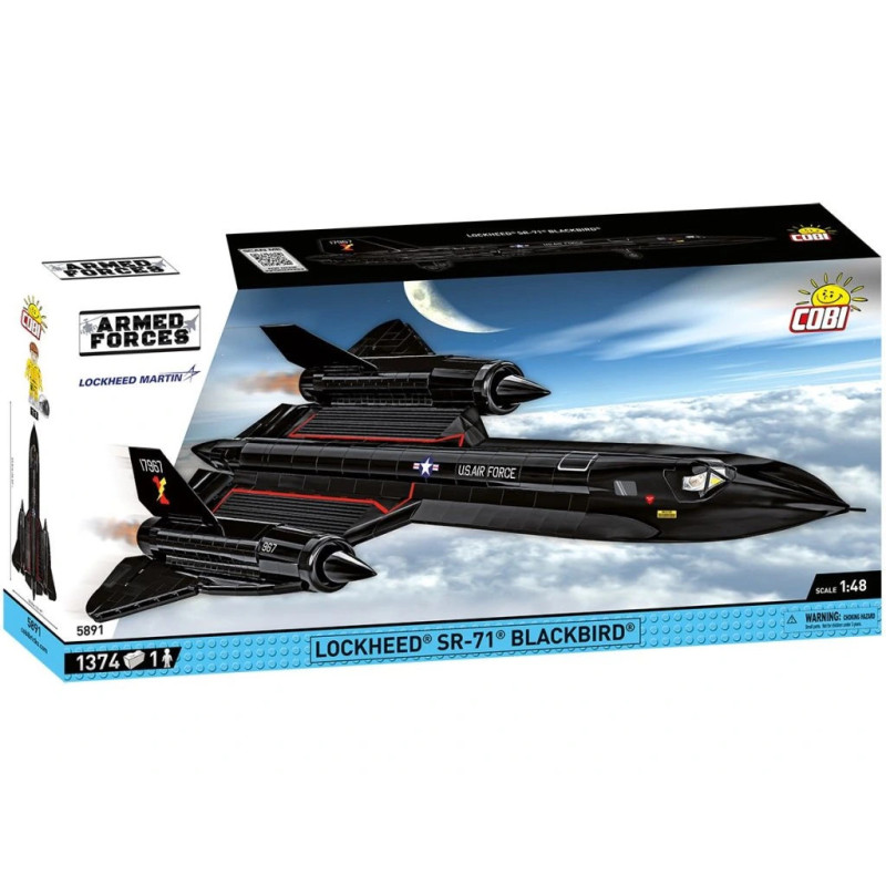 Cobi 5891 Lockheed SR-71 Blackbird, 1:48, 1374 k, 1 f