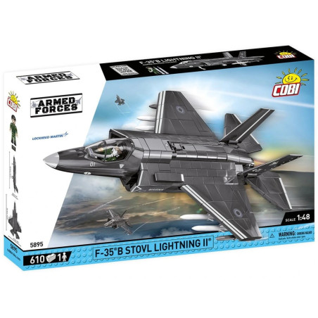 Cobi 5895 Armed Forces F-35B STOVL LIGHTNING II, 1:48, 610 k, 1 f