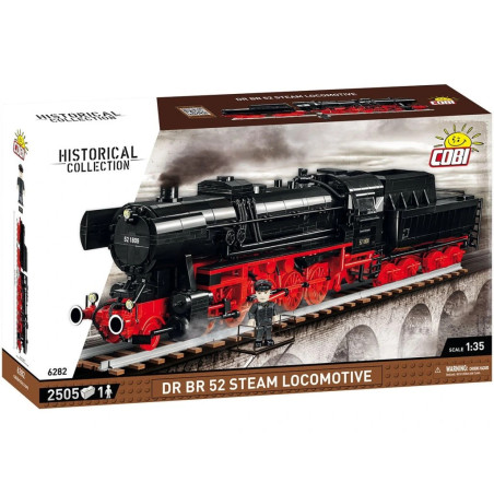 Cobi 6282 DRB Class 52 parní lokomotiva, 1:35, 2505 k, 1 f