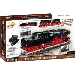 Cobi 6282 DRB Class 52 parní lokomotiva, 1:35, 2505 k, 1 f