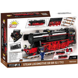 Cobi 6283 Parní lokomotiva DRB Class 52/TY-2, 1:35, 1723 k, 2 f
