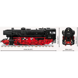 Cobi 6283 Parní lokomotiva DRB Class 52/TY-2, 1:35, 1723 k, 2 f