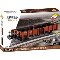 Cobi 6285 Nákladní vagón typ Ommr 32 LINZ, 1:35, 584 k, 1 f