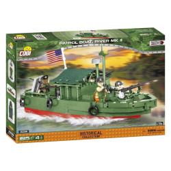 Cobi 2238 Vietnam War Patrol Boat River MK II, 1:35, 615 k, 4 f