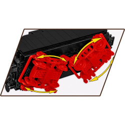 Cobi 6288 Parní lokomotiva DR BR 03, 1:35, 2564 k, 1 f