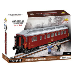 Cobi 6291 Compiegne vagón 11.listopadu 1918, 1:35, 1927 k, 2 f