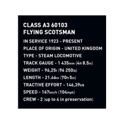 Cobi 6292 Flying Scotsman, 1:35, 2677 k, 2 f