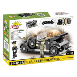 Cobi 2261 De Gaulle's 1936 Horch 830 BL, 1:35, 244 k, 2 f