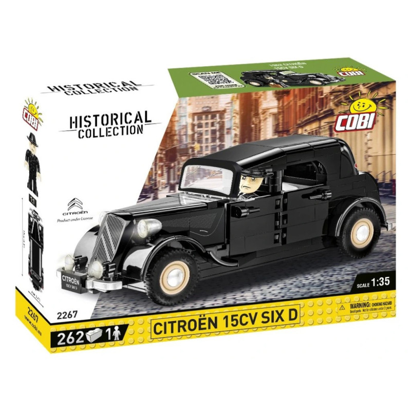 Cobi 2267 Citroën 15CV SIX D, 1:35, 262 k, 1 f