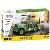 Cobi 2296 II WW Willys MB D-DAY, 1:35, 132 k, 1 f