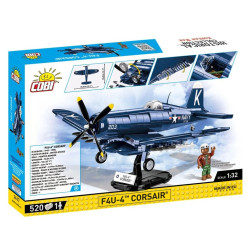 Cobi 2417 Korean War Vought F4U-4 Corsair, 1:32, 511 k, 1 f