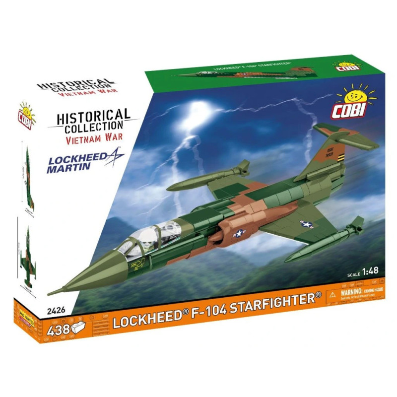 CCobi 2426 Vietnam War Lockheed F-104 Starfighter, 1:48, 438 k