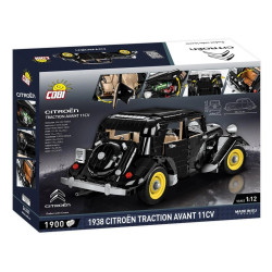 Cobi 24337 1938 Citroen Traction Avant 11 CV, 1:12, 1900 k