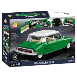 Cobi 24347 1956 Citroen DS 19, 1:12, 2230 k