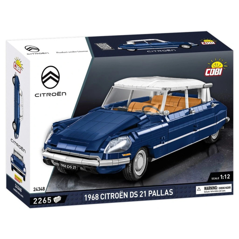 Cobi 24348 1968 Citroen DS 21 Pallas, 1:12, 2265 k