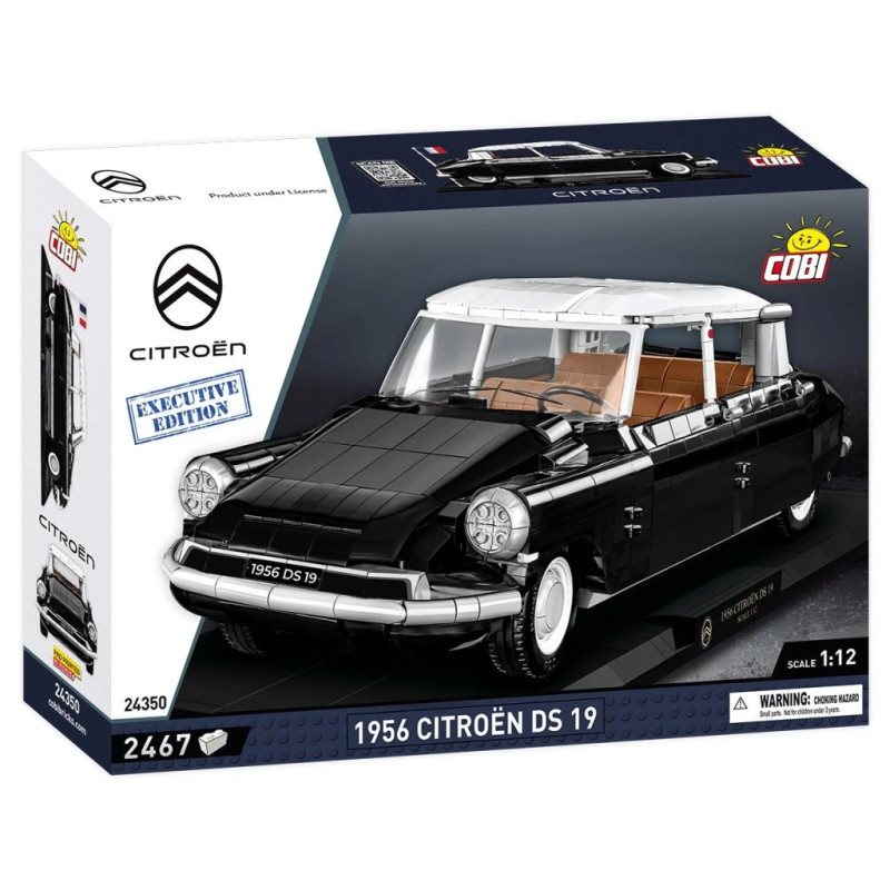 Cobi 24350 1956 Citroen DS 19, 1:12, 2467 k, EXECUTIVE EDITION
