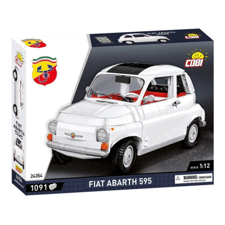 Cobi 24354 Fiat Abarth 595, 1:12, 1091 k