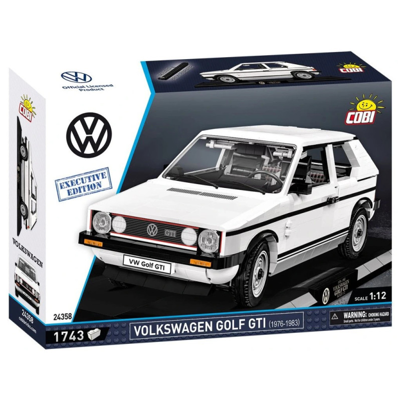 Cobi 24358 Volkswagen Golf GTI (1976-1983), 1:12, 1743 k, EXECUTIVE EDITION