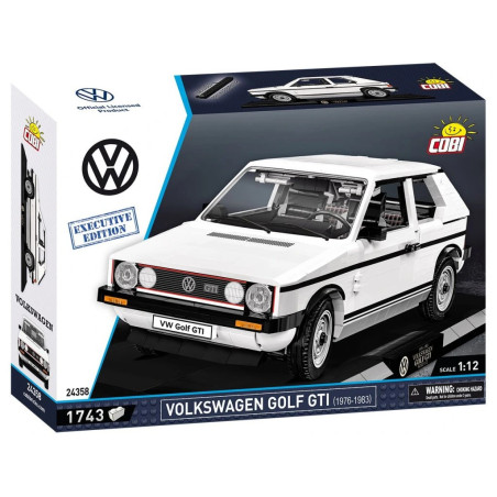 Cobi 24358 Volkswagen Golf GTI (1976-1983), 1:12, 1743 k, EXECUTIVE EDITION