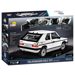 Cobi 24358 Volkswagen Golf GTI (1976-1983), 1:12, 1743 k, EXECUTIVE EDITION