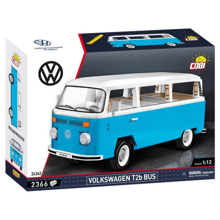 Cobi 24362 Volkswagen Transporter T2b Bus, 1:12, 2366 k