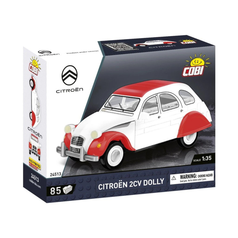 Cobi 24513 Citroen 2CV Dolly, 1:35, 85 k