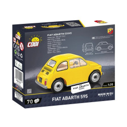 Cobi 24514 Fiat Abarth 595, 1:35, 70 k