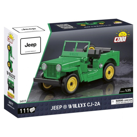 Cobi 24517 Jeep Willys CJ-2A, 1:35, 111 k