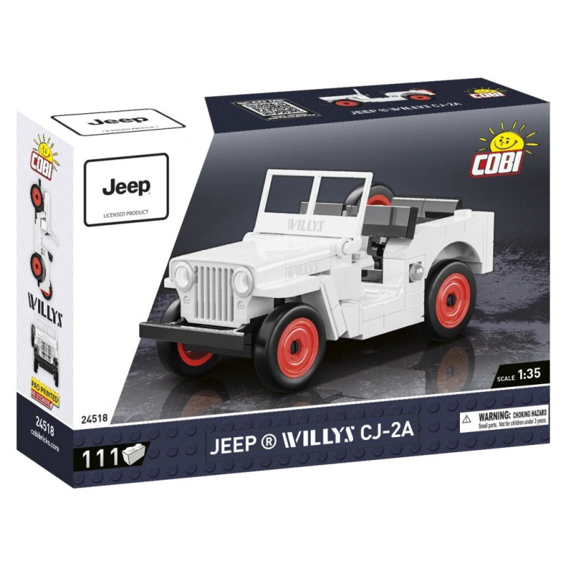 Cobi 24518 Jeep Willys CJ-2A, 1:35, 111 k