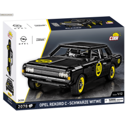 Cobi 24333 Opel Rekord C Schwarze Witwe, 1:12, 2078 k