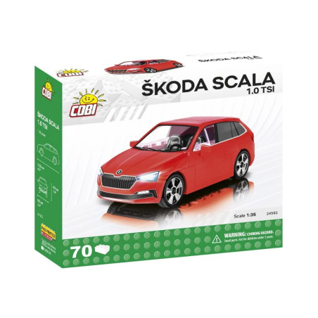 Cobi 24582 Škoda Scala 1.0 TSI, 1:35, 70 k