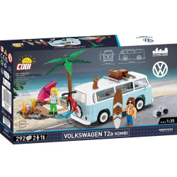 Cobi 24617 Volkswagen T2a Kombi, 1:35, 292 k, 3 f