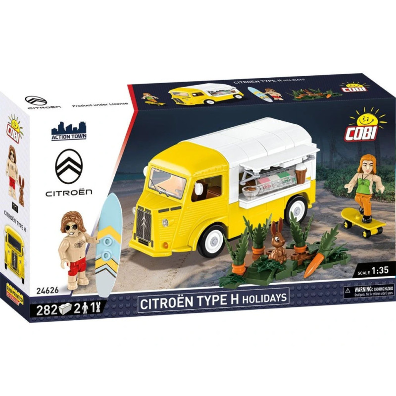 Cobi 24626 Citroën Type H Holidays, 1:35, 282 k, 3 f