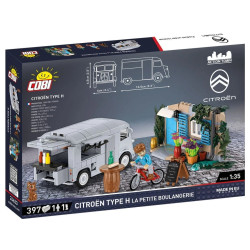 Cobi 24633 Citroën Type H La Petite Boulangerie, 1:35, 397 k, 2 f