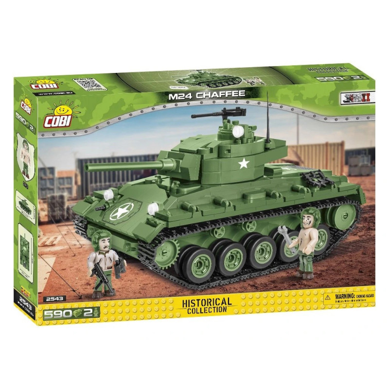 Cobi 2543 II WW M24 Chaffee, 590 k, 2 f